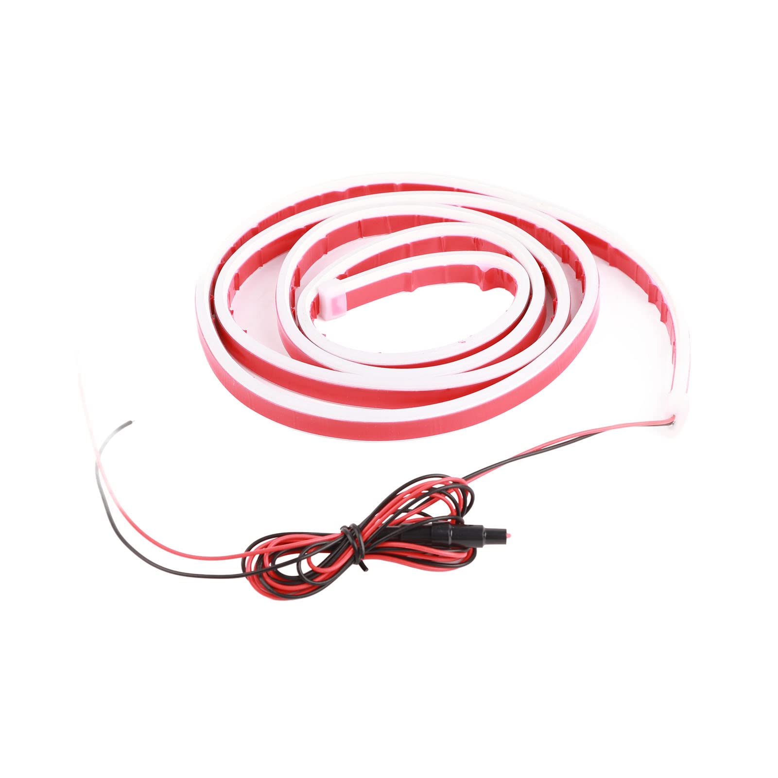 Alnicov Striscia LED Flessibile Per Cofano Auto 1.8 Metri - 12V Impermeabile Luce Di Marcia Diurna Universale