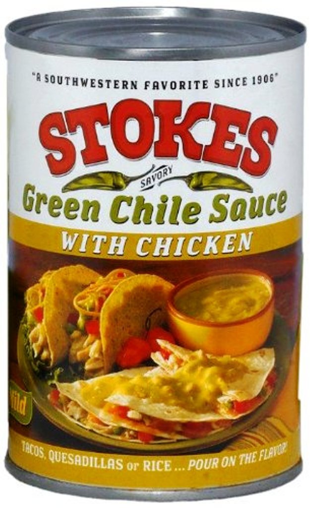 Stokes Green Chile Sauce with Chicken, 15 Ounce Grocery