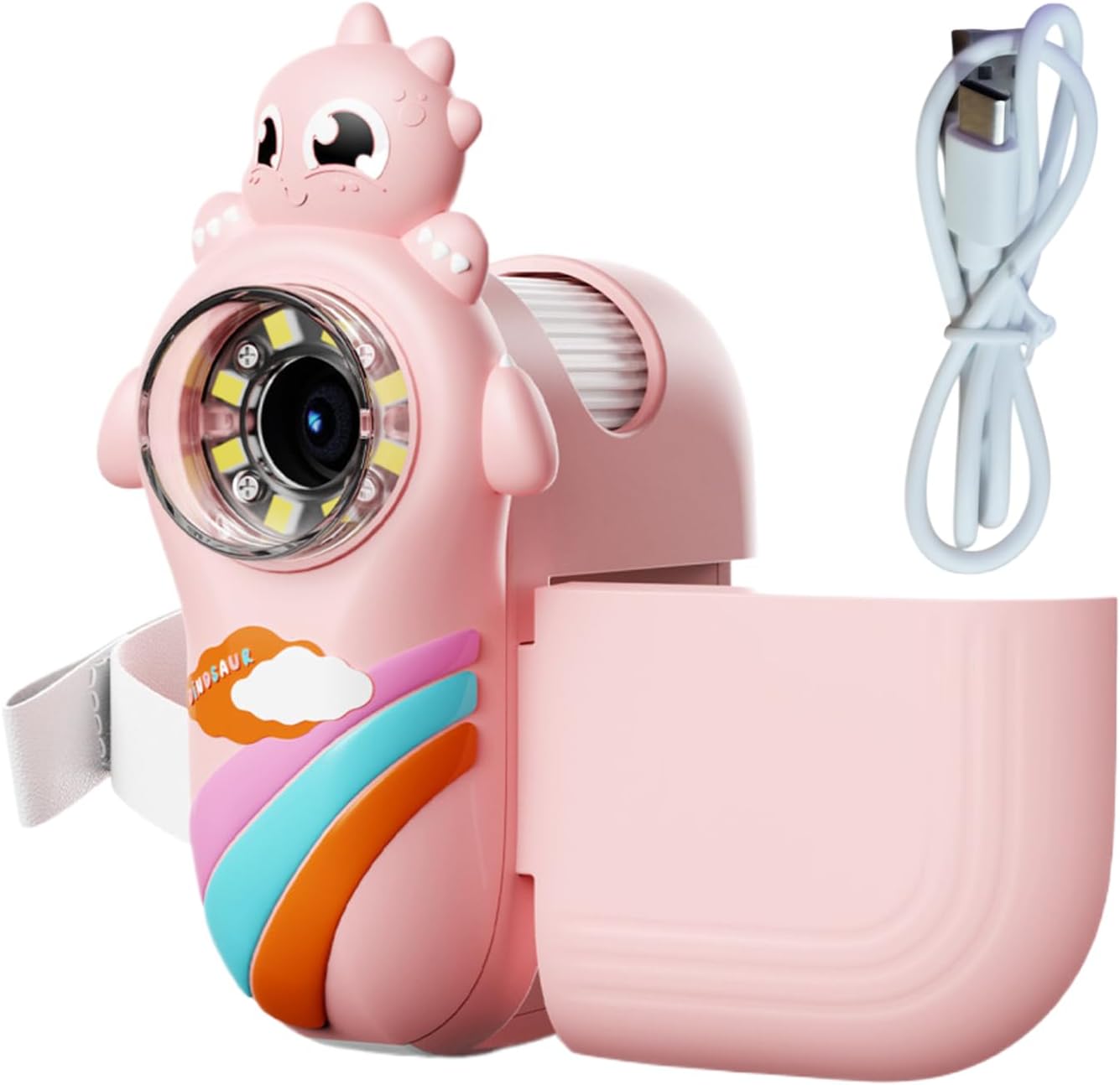 キッズ顕微鏡ハンドヘルド、子供用ハンドヘルド顕微鏡 | ビスタ漫画顕微鏡カメラ 1000X 倍率、8 LED ライト | 2 インチ