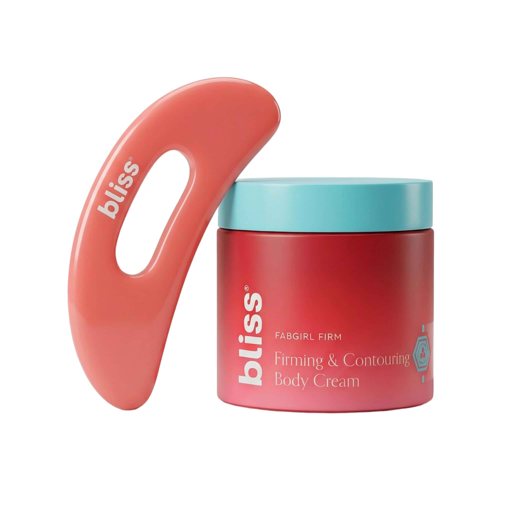 BlissFabgirl Firm Firming & Contouring Body Cream & Tool - Non-Comedogenic 3 Ounce (Pack of 2)