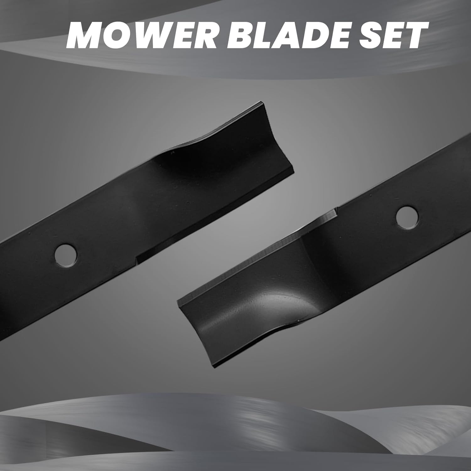 942-04417 High Lift 48 Inch Mower Blades Compatible with Cub Cadet/MTD/Enforcer 48" Cut Decks Reconn19A70037 19A40015 01005336 01005336P 02005017, 3 Pack