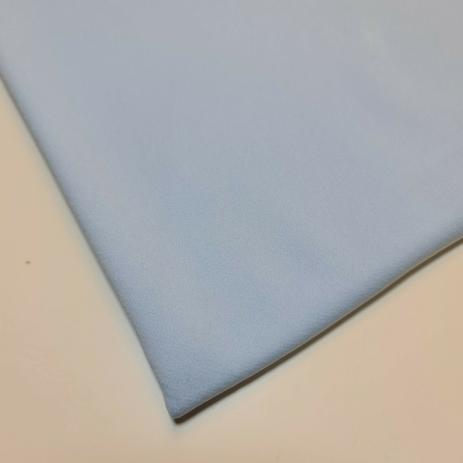 Plain Scuba/Crepe Jersey Stretch Spandex Dress Fabric Material 58" Wide (Pale Blue) โ image 1