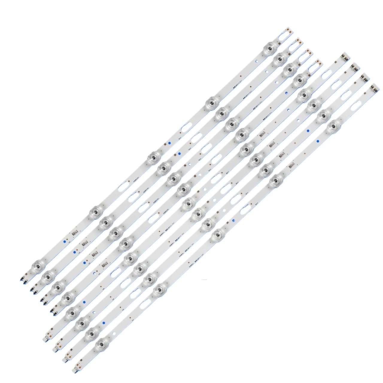 Tira de retroiluminación LED Compatible Fit For UE55AU7175U, UE55AU7100U, UE55AU7110K, UE55AU7170U, UN55AU7000F, UE55AU7105K, UE55AU7100K, CY-BA055HGHR4V