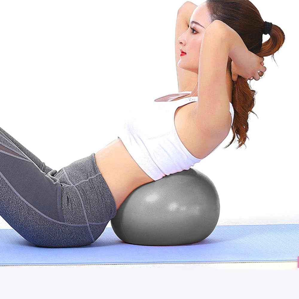 Pilates Set, 11 Teilige Pilates Zubehör, Yoga Set Mit Yoga Gurt Widerstandsring, Pilatesball, Stärken des Rumpfes Und Fitness, Für Bauch Beine Po Heimtraining Und Studio-Workout (Schwarz)