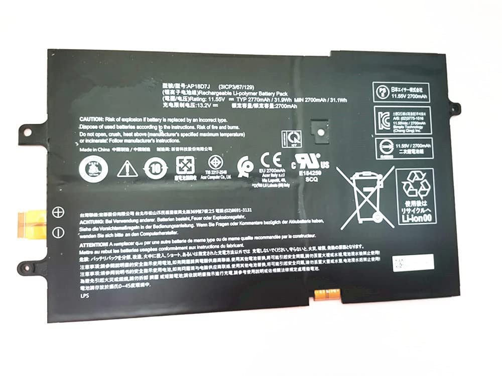 GHAG Replacement Laptop Accessories for ACER AP18D7J Swift 2019 Swift 7 SF714-52T