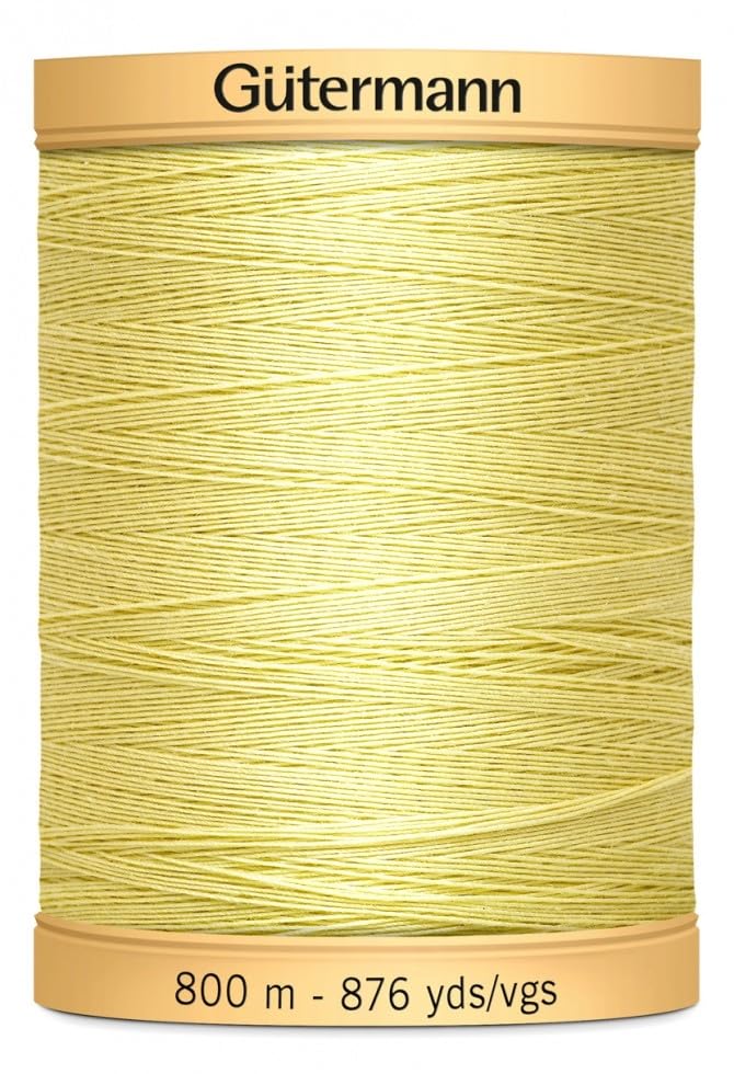 Hilo de coser de algodón natural Gutermann, 800 m, color 349, por unidad