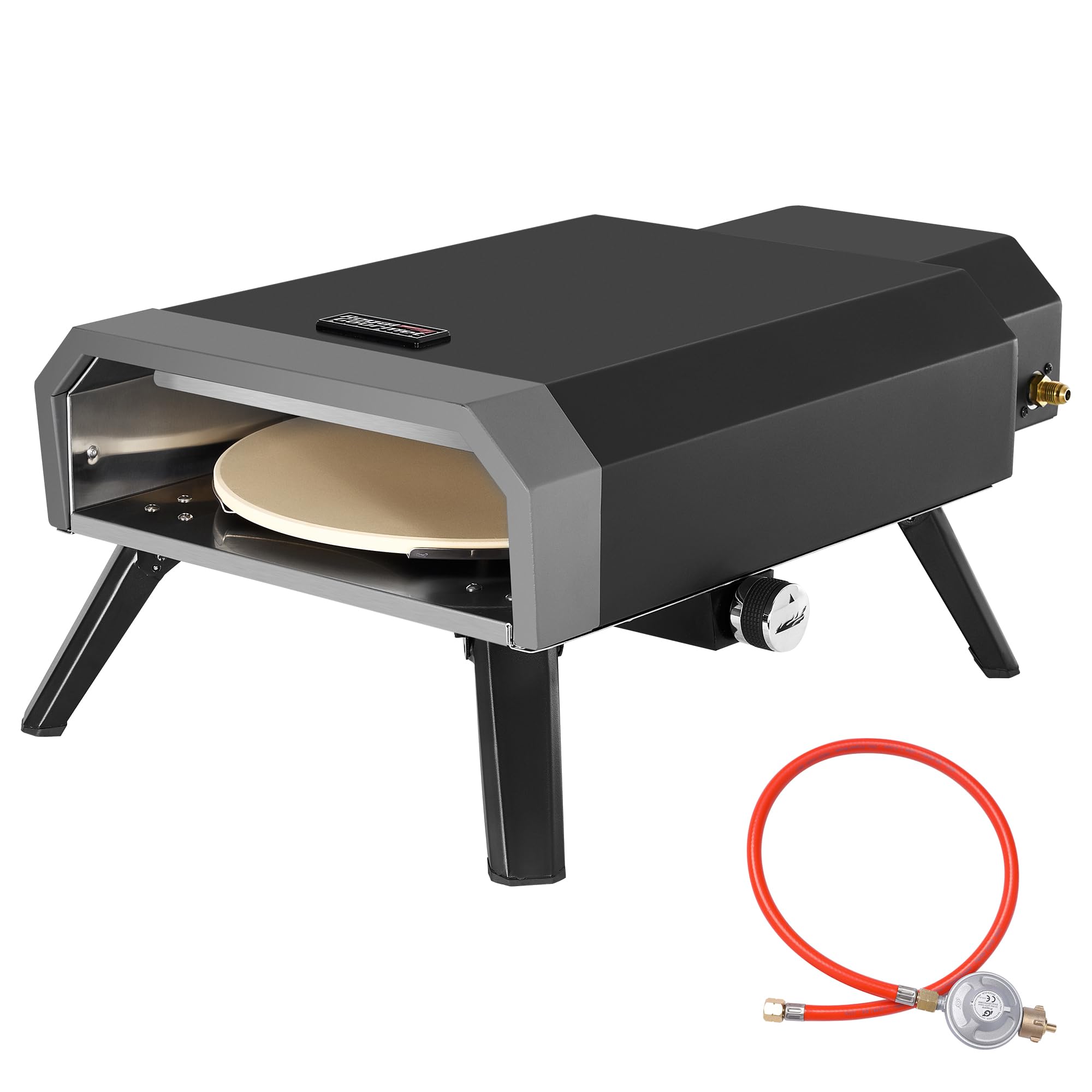 Four à Pizza Portable Royal Gourmet avec Pierre à Pizza 4 kW