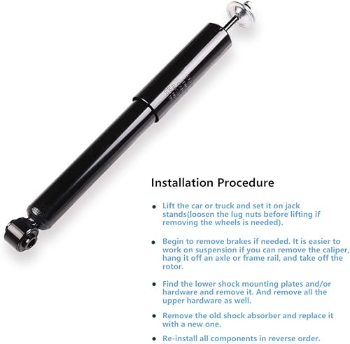 Miniatura 3 de Juego de amortiguadores para Chevy, amortiguadores ECCPP para 2004 2005 2006 2007-2012 para Chevy para Malibu, 2005-2010 para Pontiac G6, 2008 para
