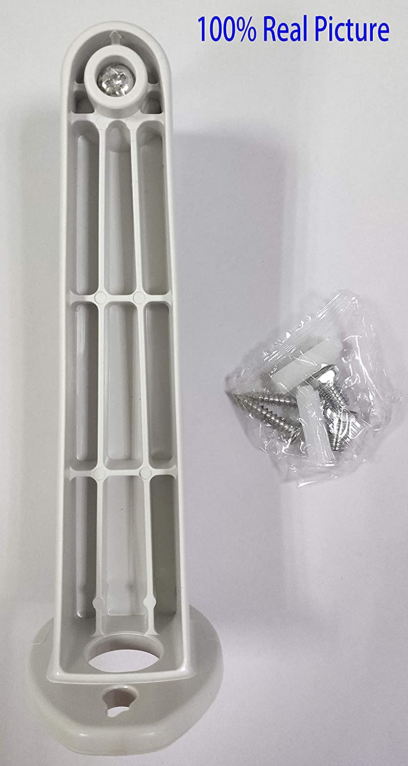 Supporto Da Parete Regolabile Per Telecamere CCTV - Staffa Universale 360°, Plastica, Portata 1.5 Kg, Colore Bianco - Foto 8