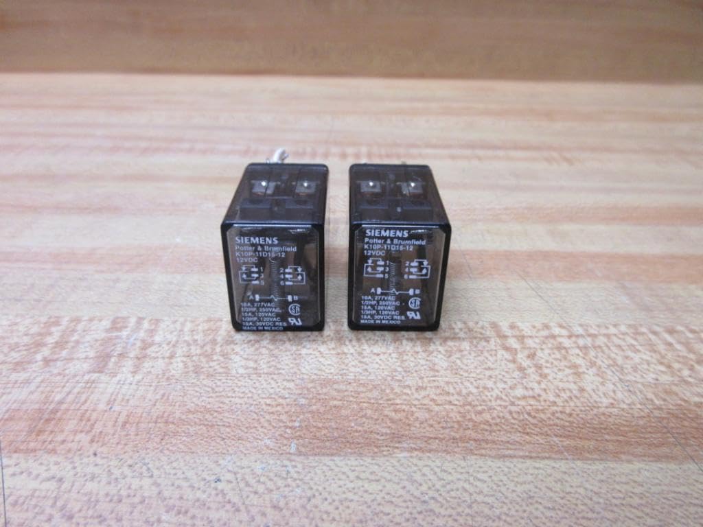 Electromechanical Relay Double Pole, Double Throw 15A 12 Volt 160Ohm