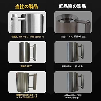 Amazon | 304 ダンベルヘビーマグ ダンベル カップ ポータブル