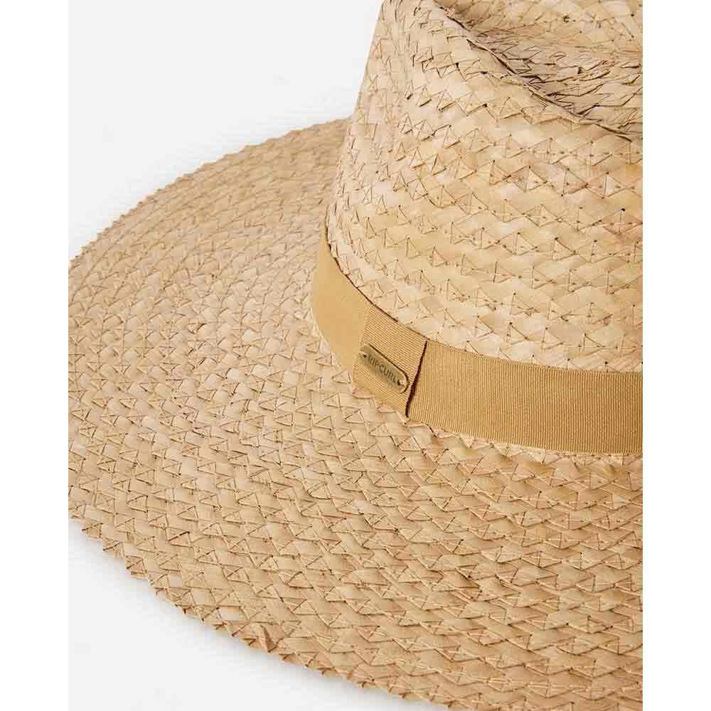 Rip Curl Premium Surf Wide Brim Straw Panama Sun Hat Chapeau de Soleil Femme
