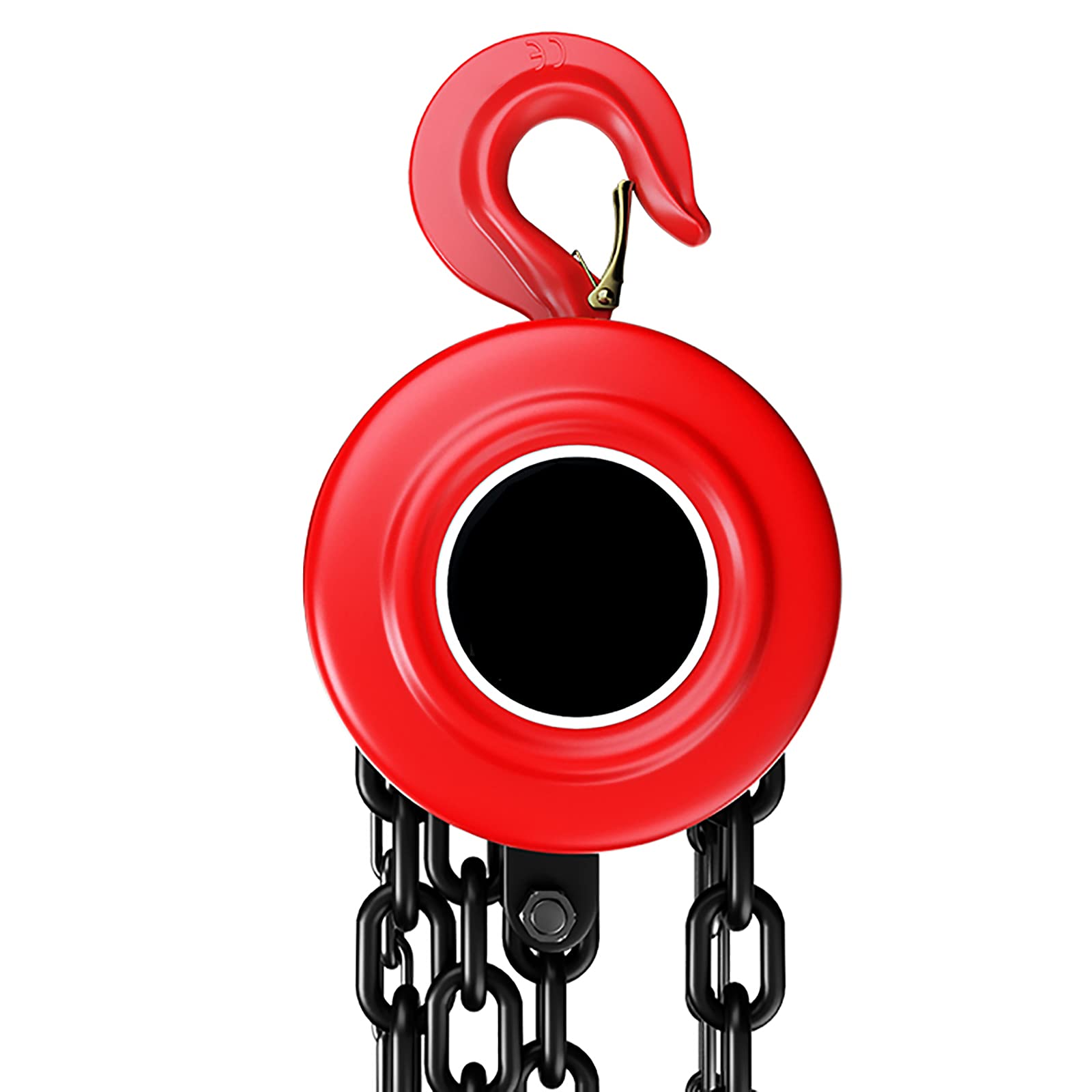 OTQEFTN 1T Hoist Manual Lever Chain Hoist 3M 2204Lbs 10Ft Ratcheting Lever Block Chain Hoist Come Along Puller Pulley for Warehouse Garages,1T,2.3m (1t 4.6m) (1t 2.3m)