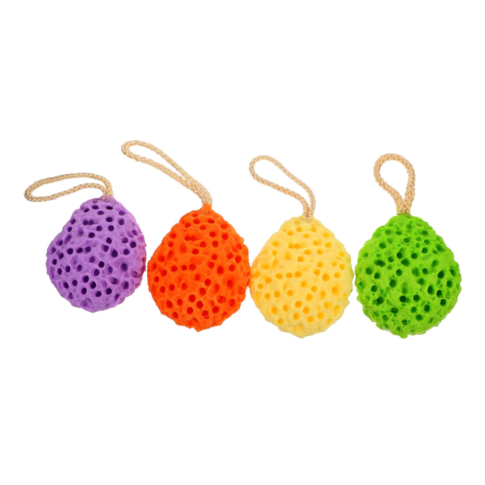 FRCOLOR 12piezas Esponjas De Baño De Forma De De Esponjas De Baño De De Panal Exfoliantes Para Para Limpiar y Masajear