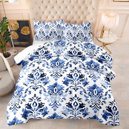 Genérico Edredon Cama 135 Luna Y Sol Estampado 3D, Edredón Nórdico 4 Estaciones 200Gsm, Colcha Transpirable De Microfibra Lavable, con 2 Fundas De Almohada 50X75