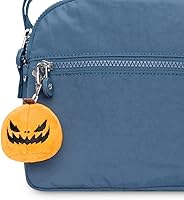 Vista 3 de TeeTurtle - Llavero de peluche (calabaza naranja enojada)