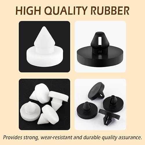 Miniatura 3 de 8 almohadillas de freno de freno de automóvil, tapón de interruptor de freno de goma para reparar la luz de freno automotriz, tapón de almohadilla