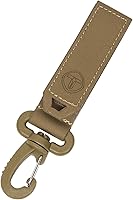 Vista 8 de Mosquetones tácticos de nailon con clip de engranaje de 2 pulgadas, soporte para cinturón táctico, llaveros militares, anillo de utilidad para EDC