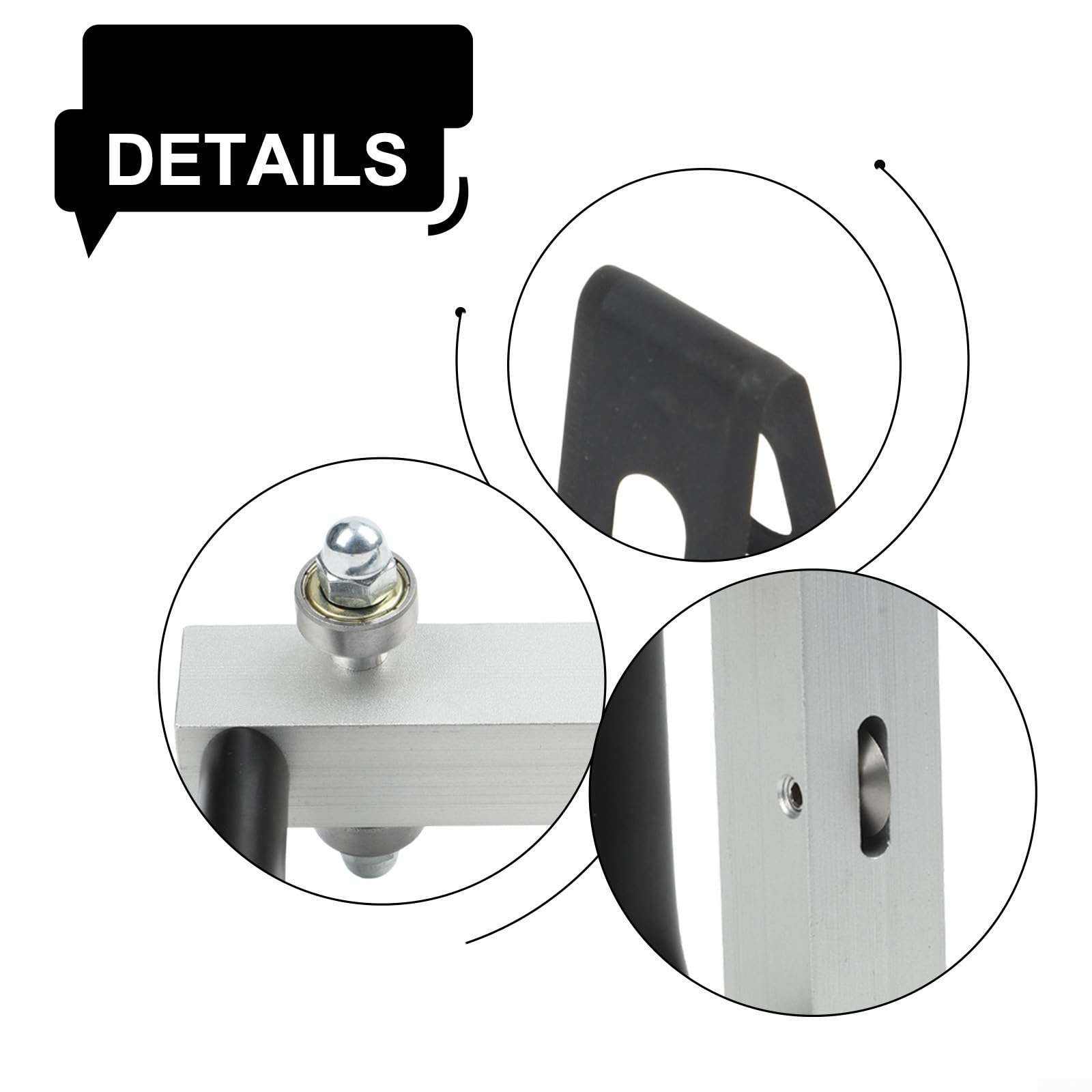 Set Ruote Guida U-Shape per Linoleum Set Ruote Guida U-Shape(Small wide 10 blades)