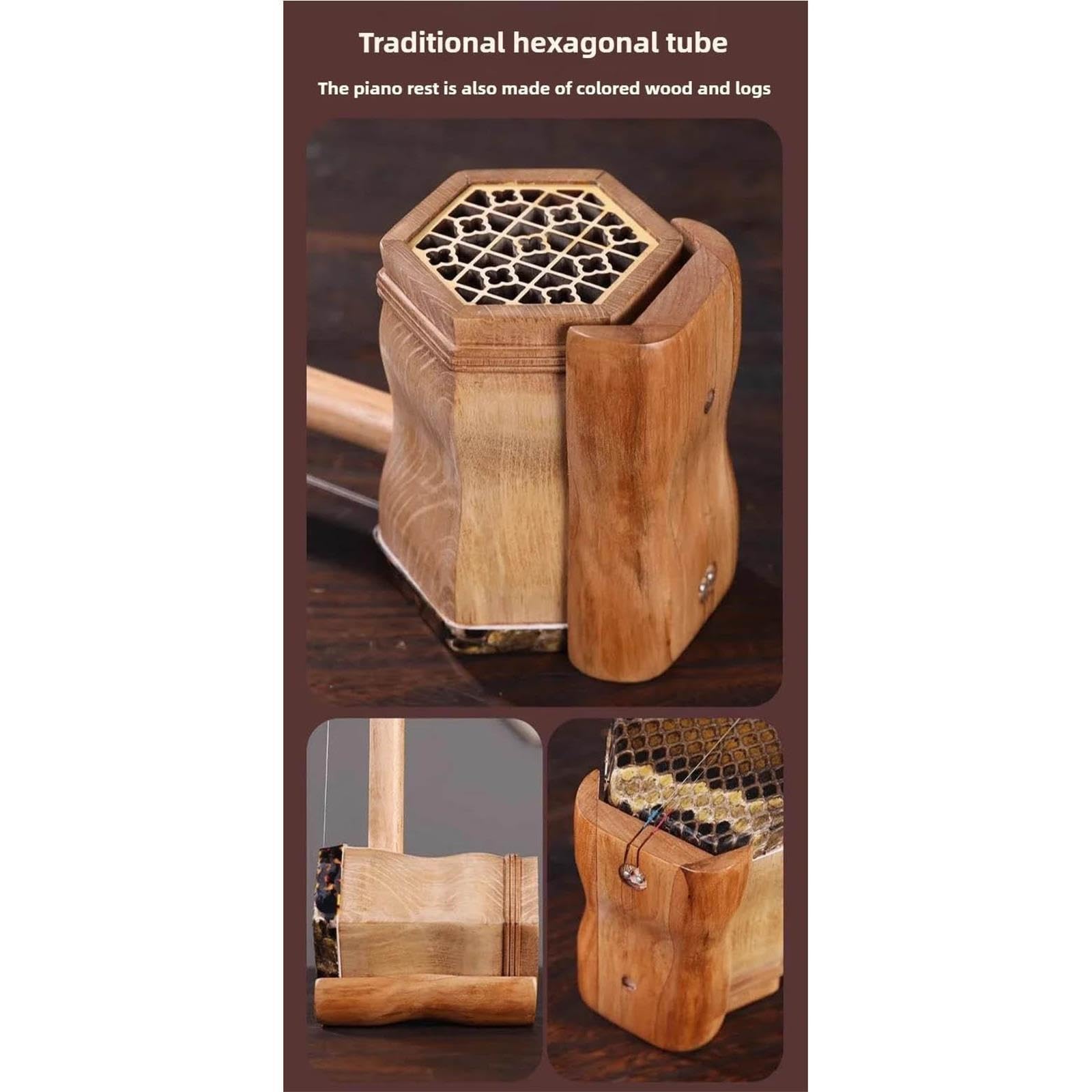 Erhu Professionelle Erhu-Instrumente Aus Holz Mit 2 Saiten