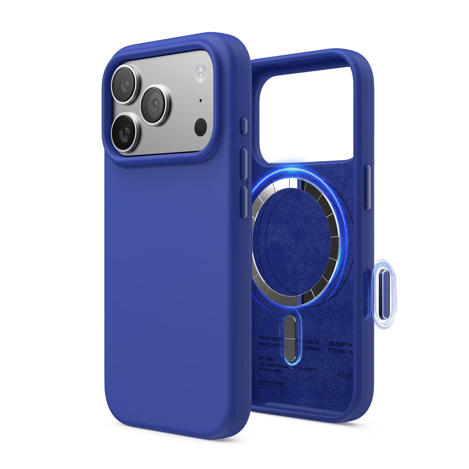 Amazon.com: elago for iPhone 17 Pro Case, Premium Magnetic Silicone Case, Compatible with MagSafe, Liquid Silicone Material, Protective Cover, Shockproof, Slim Phone, 6.3 inch (Cobalt Blue) : Cell Phones & Accessories Amazon.com: elago for iPhone 17 Pro Case, Premium Magnetic Silicone Case, Compatible with MagSafe, Liquid Silicone Material, Protective Cover, Shockproof, Slim Phone, 6.3 inch (Cobalt Blue) : Cell Phones & Accessories