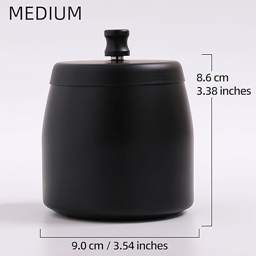 Miniatura 2 de Cenicero con tapa para cigarrillos, de acero inoxidable, sin humo, sin olor, resistente al viento, ceniceros para el hogar, oficina, mesa, exterior