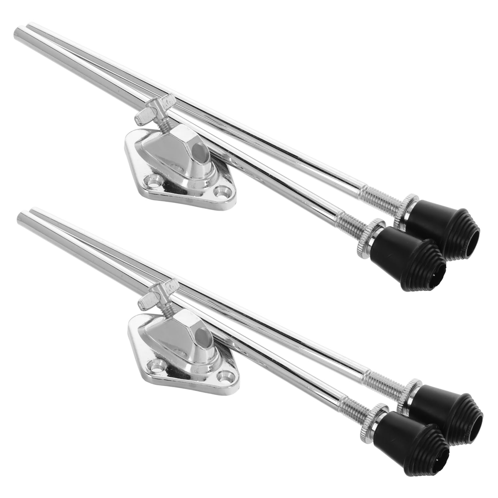 YARNOW 2 Juegos Accesorios para Patas de Batería de Bombo Antideslizante Soporte para Tom Repuestos para Batería para Escenario de Percusión