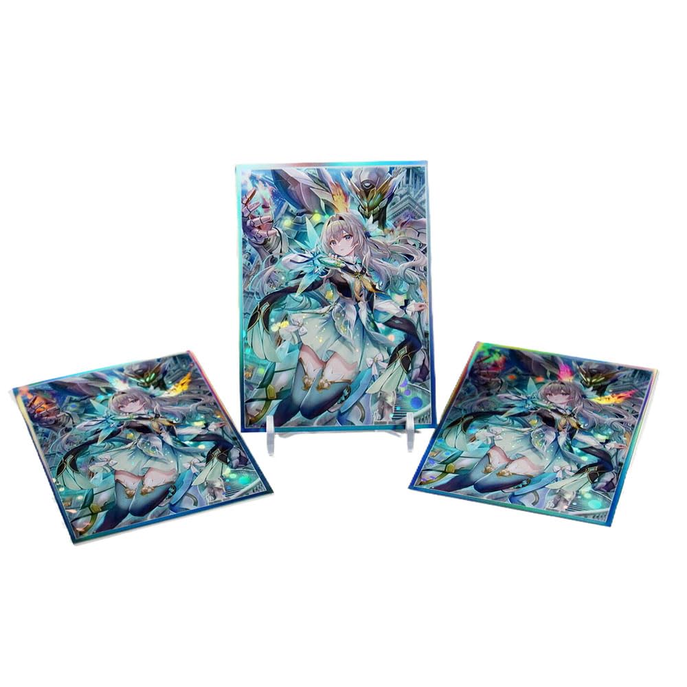 60ct 67x92mm Holographic Standard Size Cards for MTG/TCG/PTCG Art Anime  Printing Card Sleeves Protectors (Firefly) : Amazon.sg: Toys