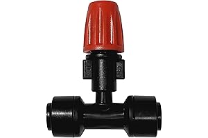 20PCS Push-to-Fit Drip Irrigation Micro Spray Emitters for 1/4 inch Irrigation Tubing