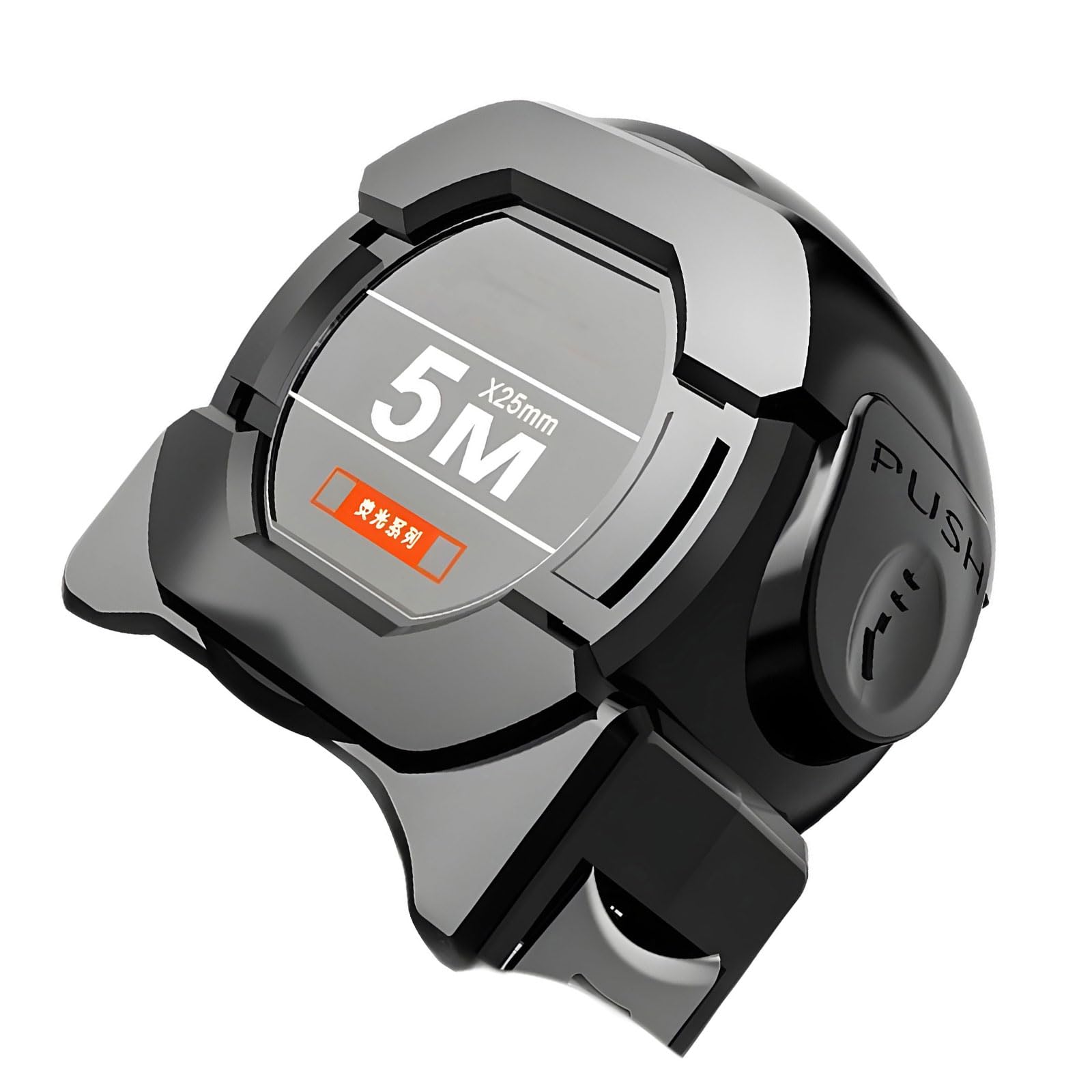 Tsophreniq 5M 5/7.5 / 10M Locking Fluorescent Tape Measure Easy Reading Auto Locking Dark Night Fluorescent Portable Measuring