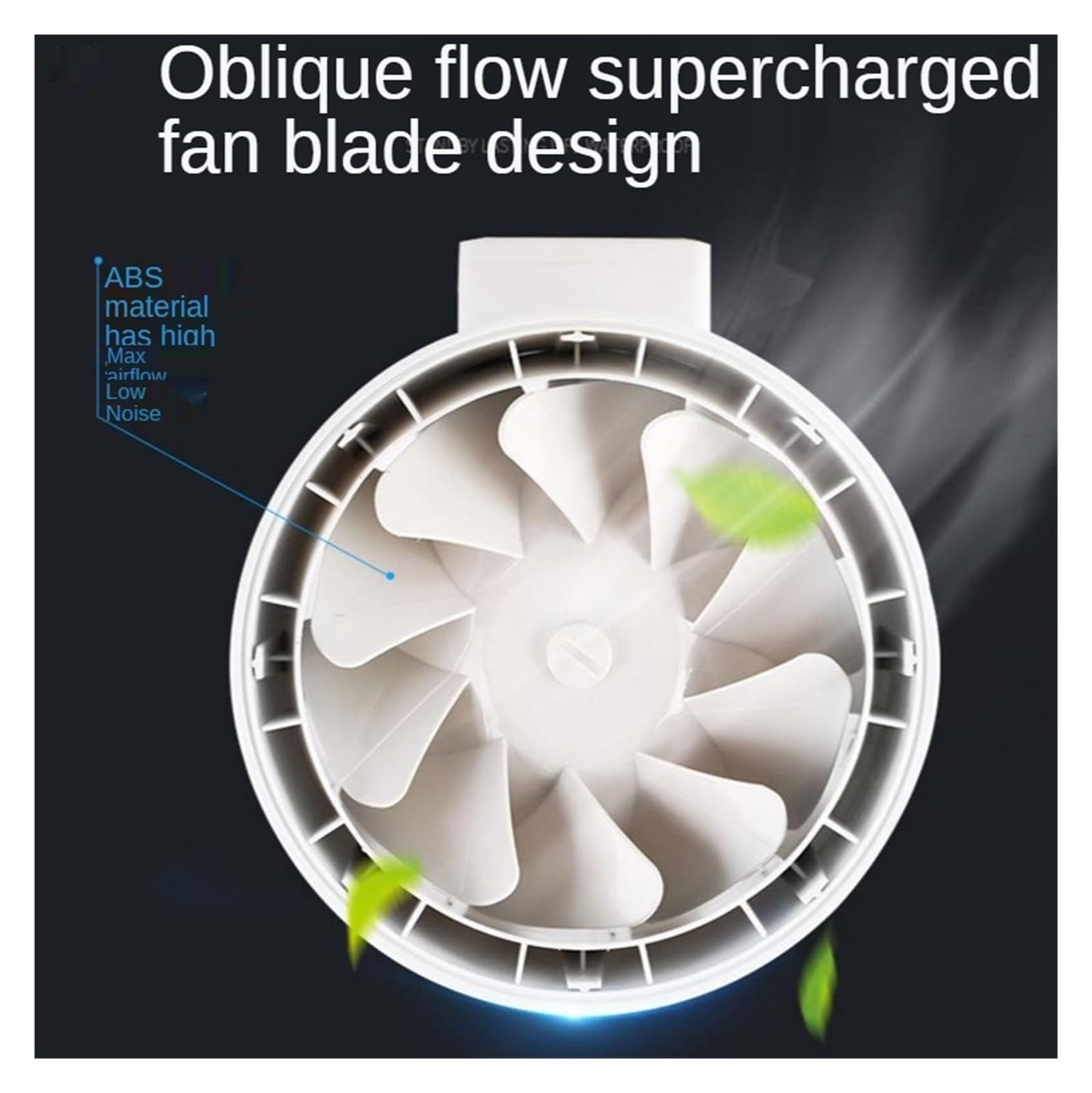 Amazon | ダクトファン 3/4/5/6 インチサイレントパイプダクトファン水