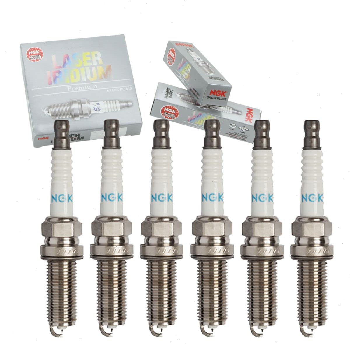 Amazon.com: 6 pc NGK Laser Iridium Spark Plugs compatible