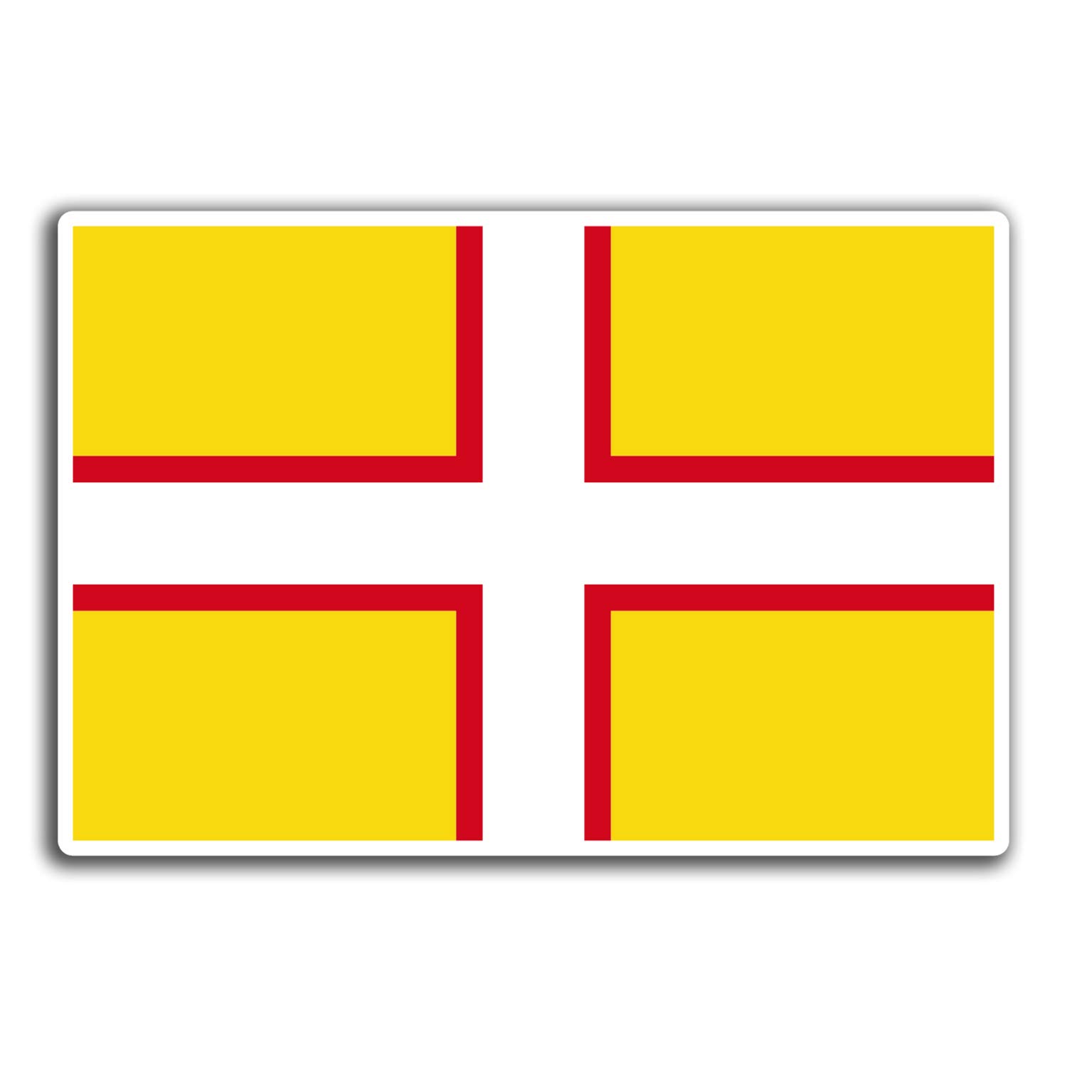 2 x 10cm Dorset England UK Vinyl Stickers - Travel Sticker Laptop Luggage #32816 (10cm Wide)