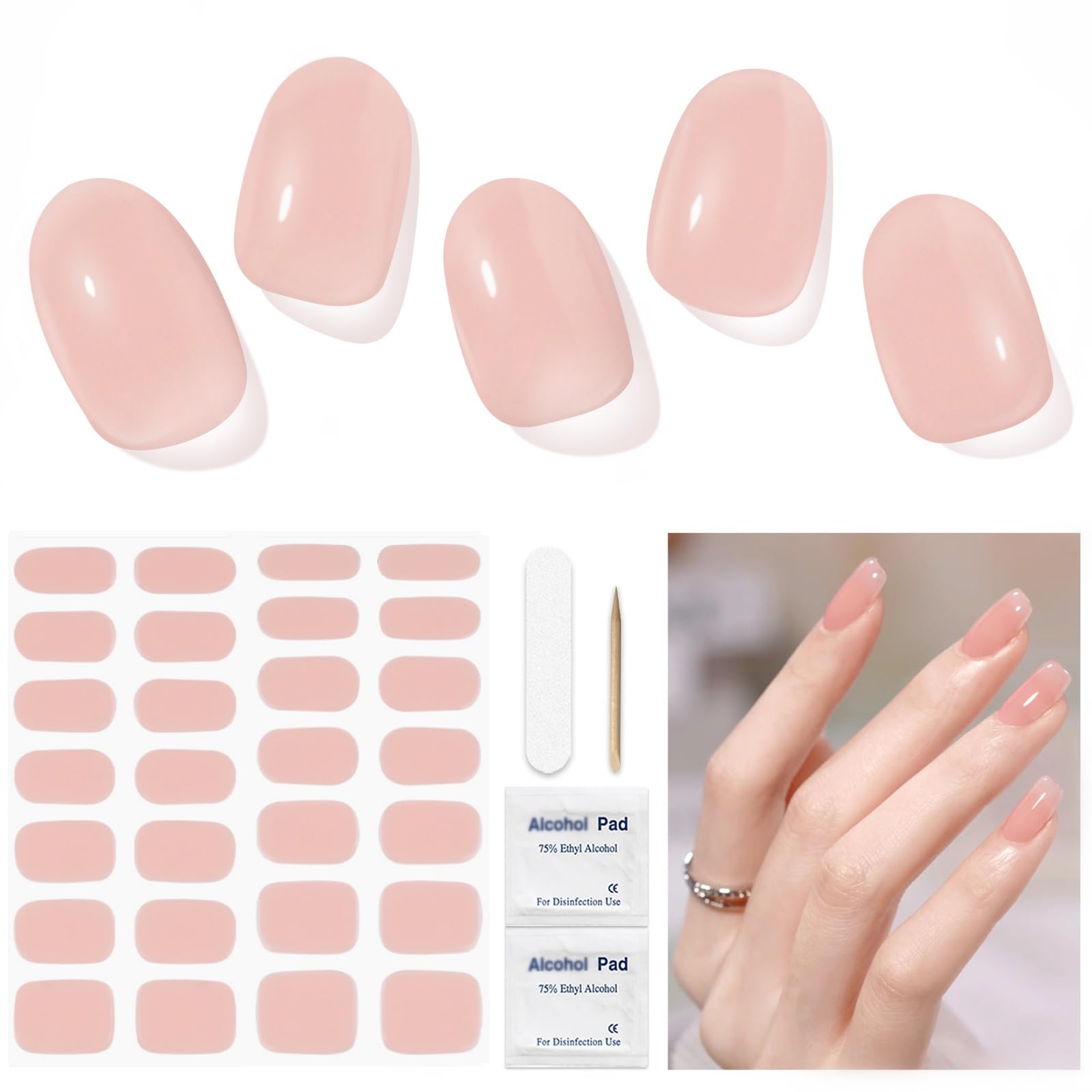 Semi Cured Gel Nail Strips