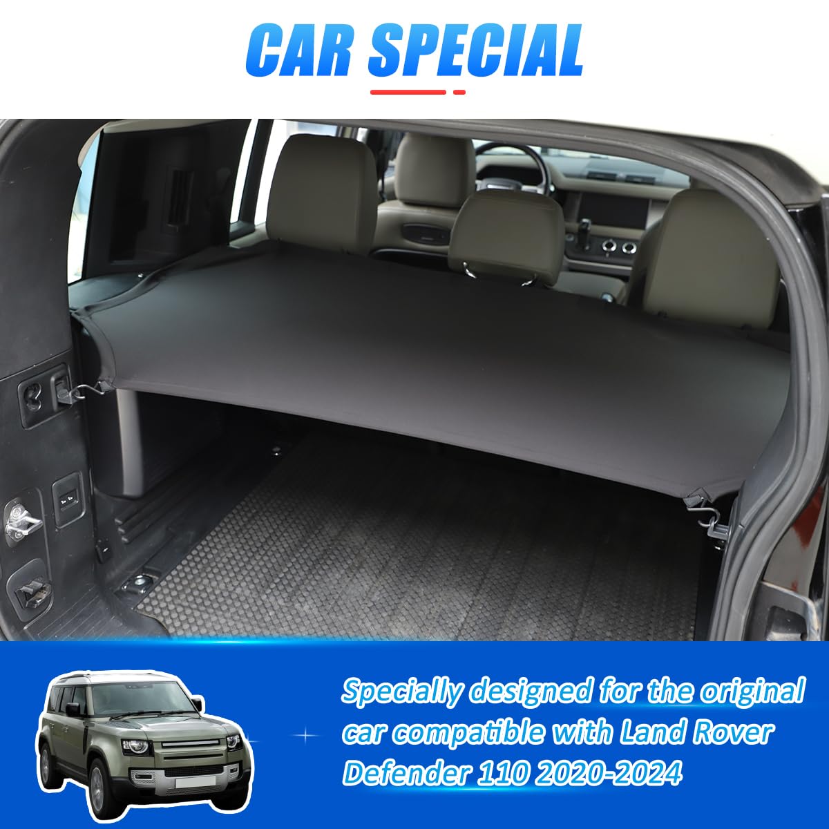 Amazon.com: Trunk Cargo Cover for Land Rover Defender 110 Amazon.com: Trunk Cargo Cover for Land Rover Defender 110