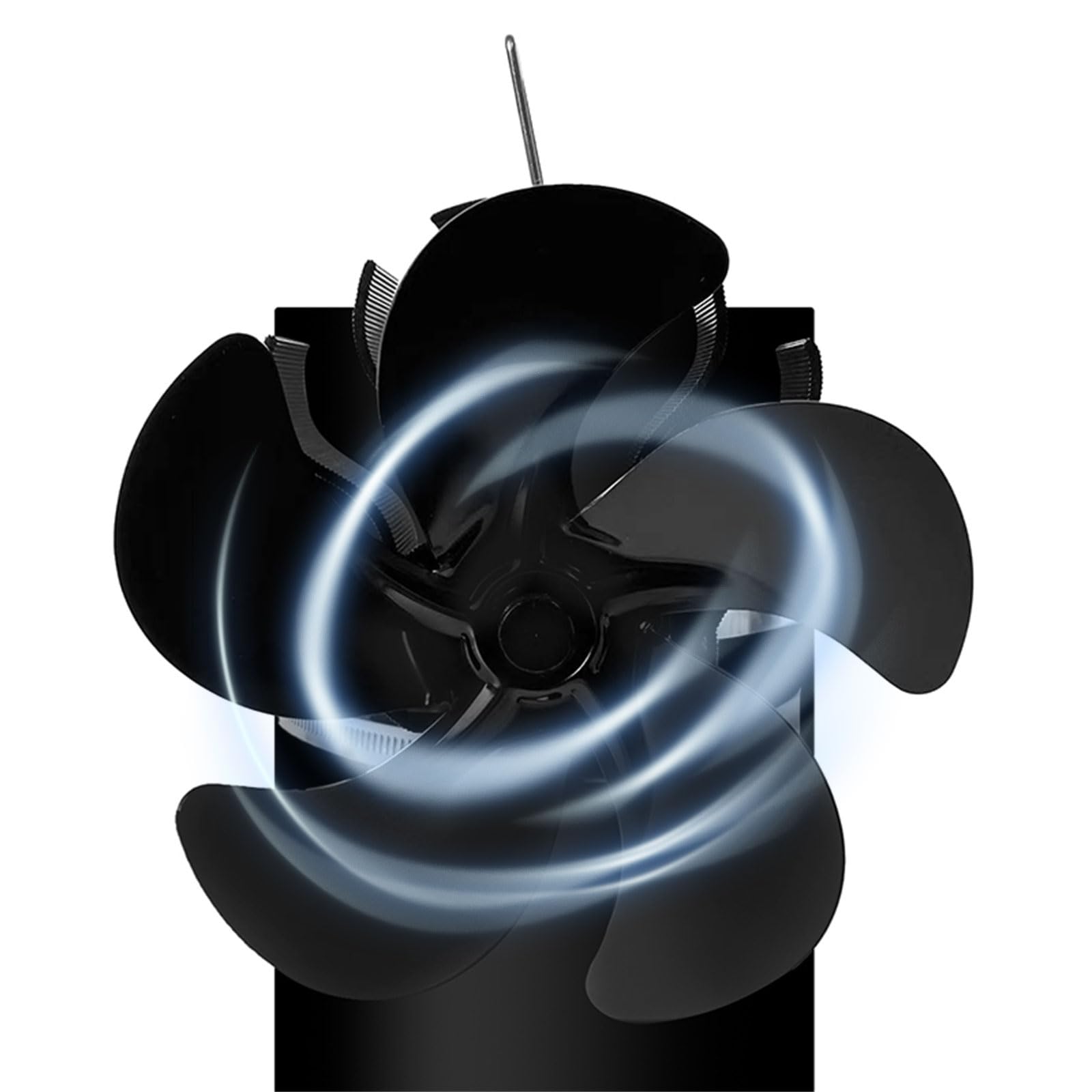 Estufa Con Ventilador Alimentada Por Calor Chimenea Con Distribución Eficiente Del Calor Para Hogares Acogedores Para Varios Dispositivos De Calefacción Chimenea Magnética De Larga Duración