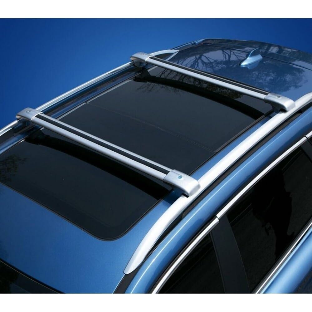 Stały reling dachowy Pasuje Do Nissan Armada Patrol Y62 2017-2024 2 Szt. Poprzeczka Regulowana Relingi Dachowe Zamykane Relingi Bagażowe Lekki bagażnik dachowy(Black)