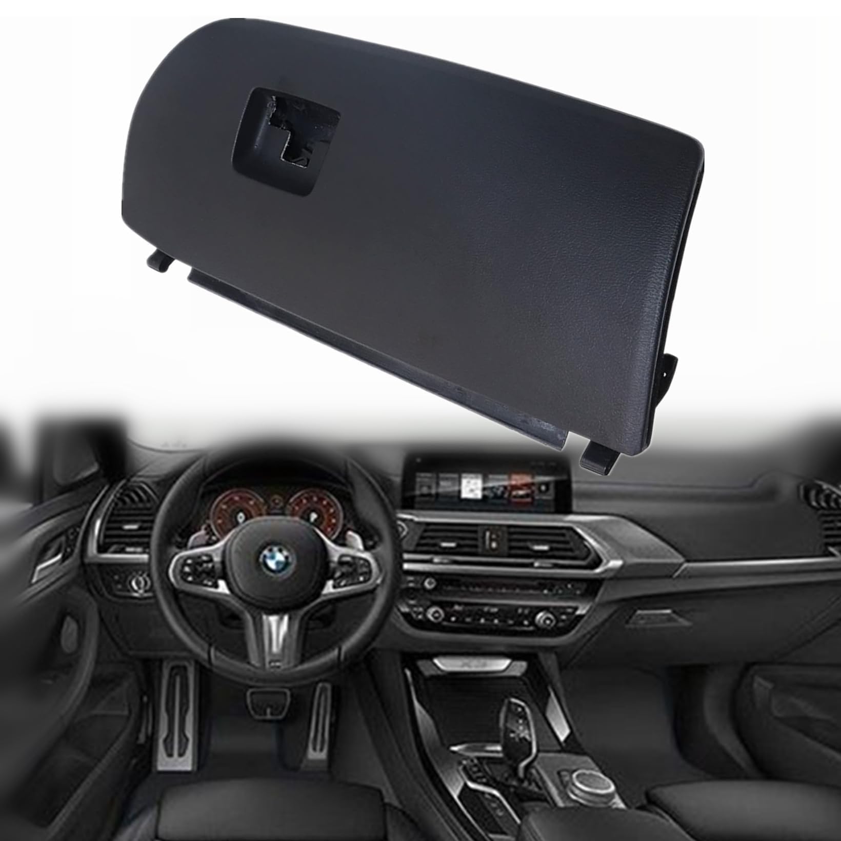Amazon.com: NLQR 51166839000 51169242086 Black Dash Glove Box Door  