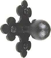 Vista 1 de Perilla de gabinete de hierro forjado Club de estilo rústico español HK20 (bronce)