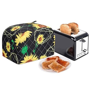 2-Slice Toaster Cover, Bread Toaster Oven Dustproof Cover, Waterproof Kitchen Small Appliance Cover Kitch