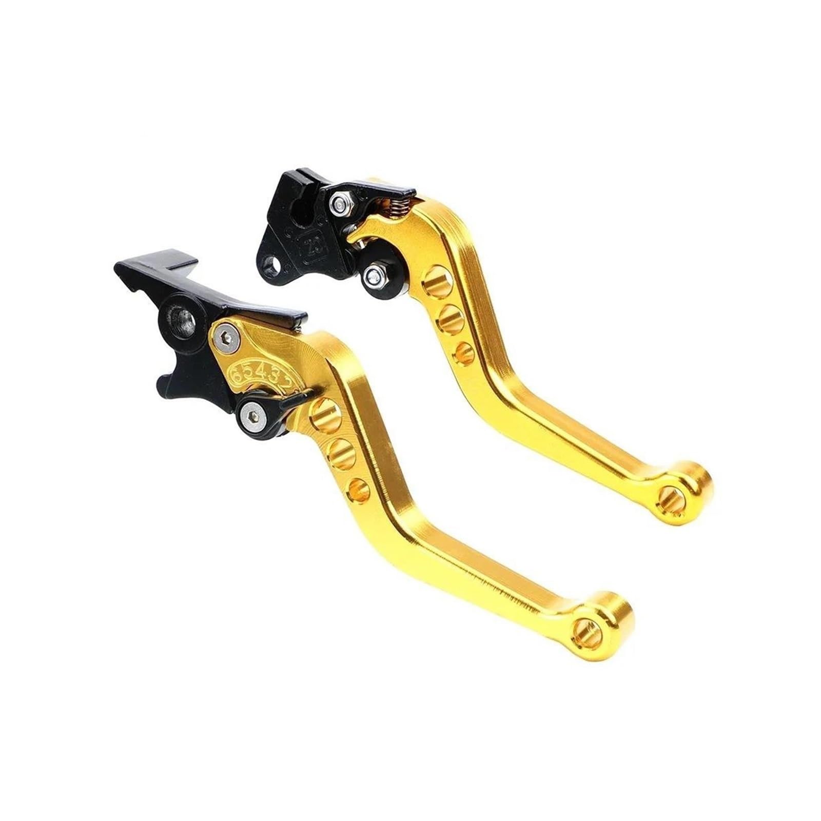 Mbpbvrvaf One Color Handlebar Clutch Brake 22Mm For Suzuki Motorbike Accessories Modification Alloy Cnc Moto Motorcycle Clutch Brake Handle Disc Drum Lever Adjustable Clutch Leve(C)