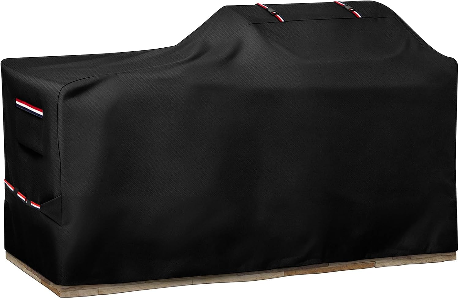 98 Inch Extra Large Outdoor BBQ Island Grill Cover | 600D Heavy Duty Waterproof Patio Gas Grill Station Cover for Islands with Grill on Left or Right Side