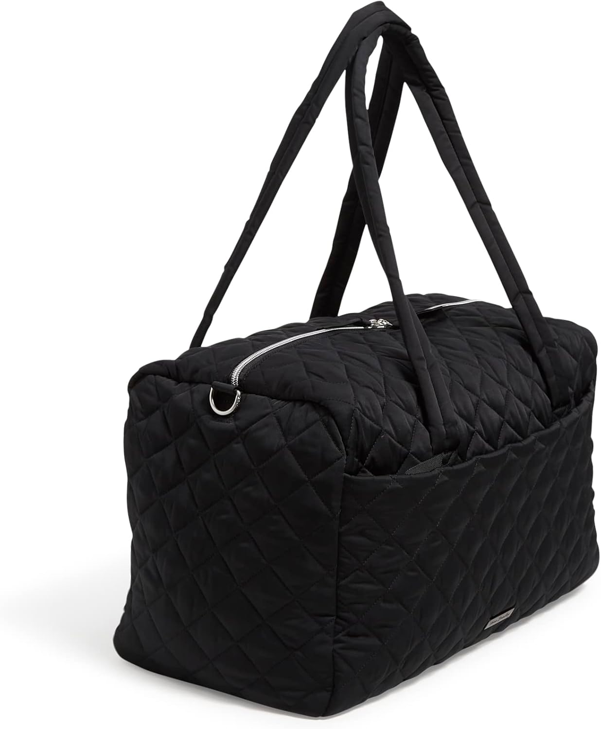 Vera Bradley Women's Performance Twill Medium Travel Duffle Bag, True Black, One Size - Image 2