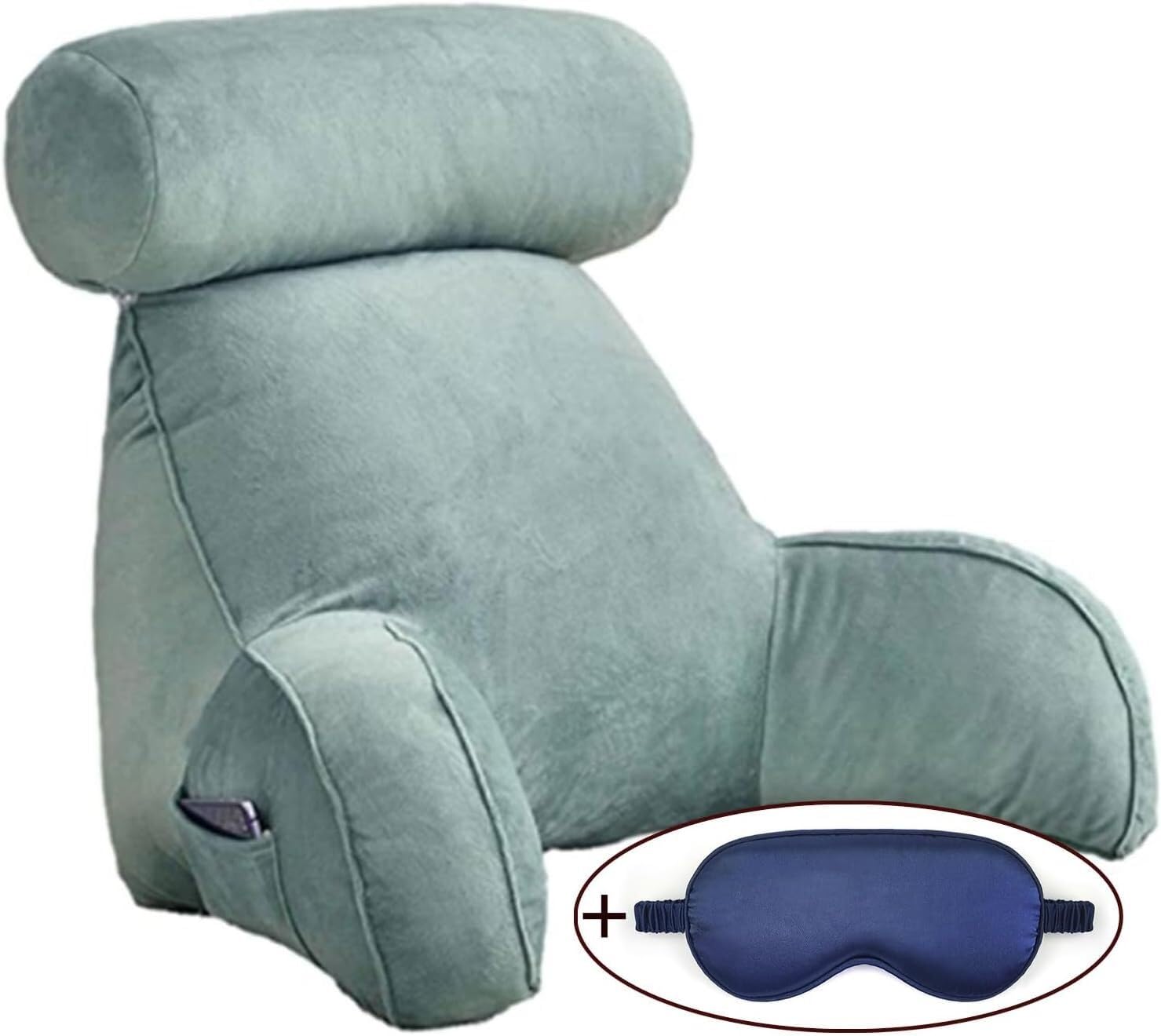 Coussin de lecture pour jouer aux jeux vidéo au lit sereinement