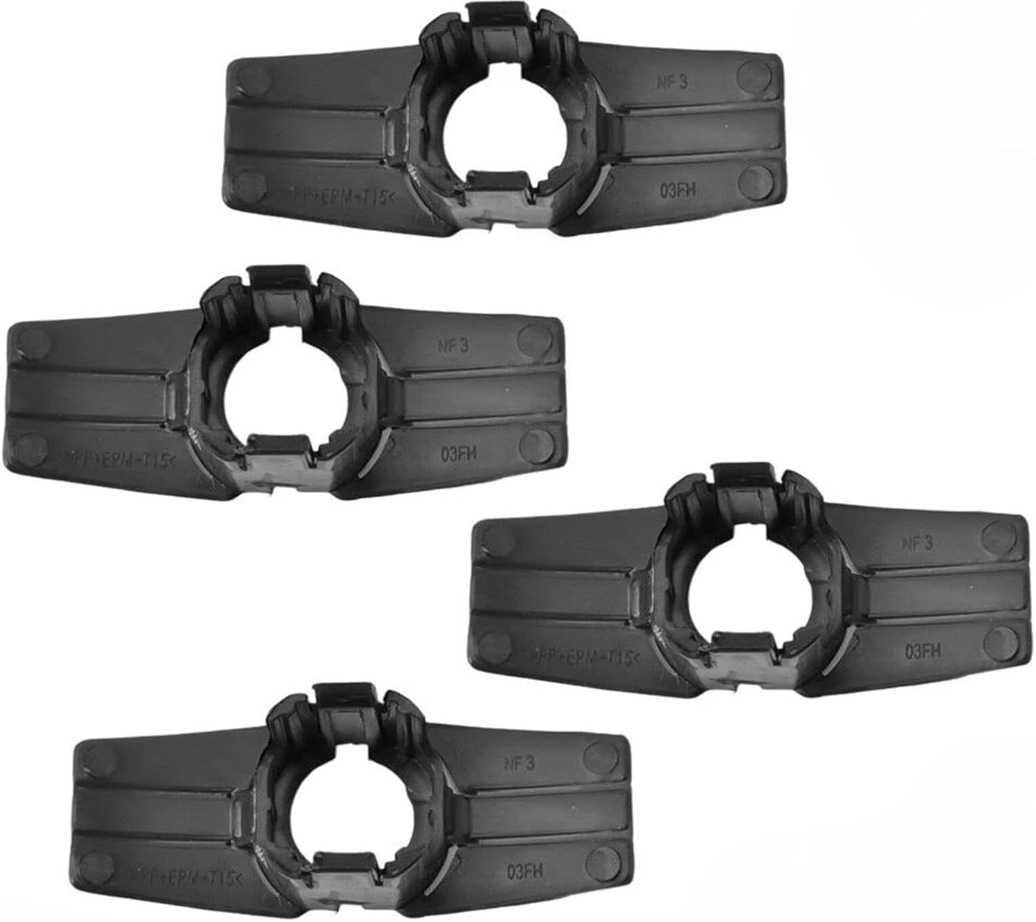 4pcs Parking Sensor Bracket Cover with Adhesion Promoter for Nissan Armada Altima Maxima Infiniti Q50 2015-2020 28533-5ZA0A