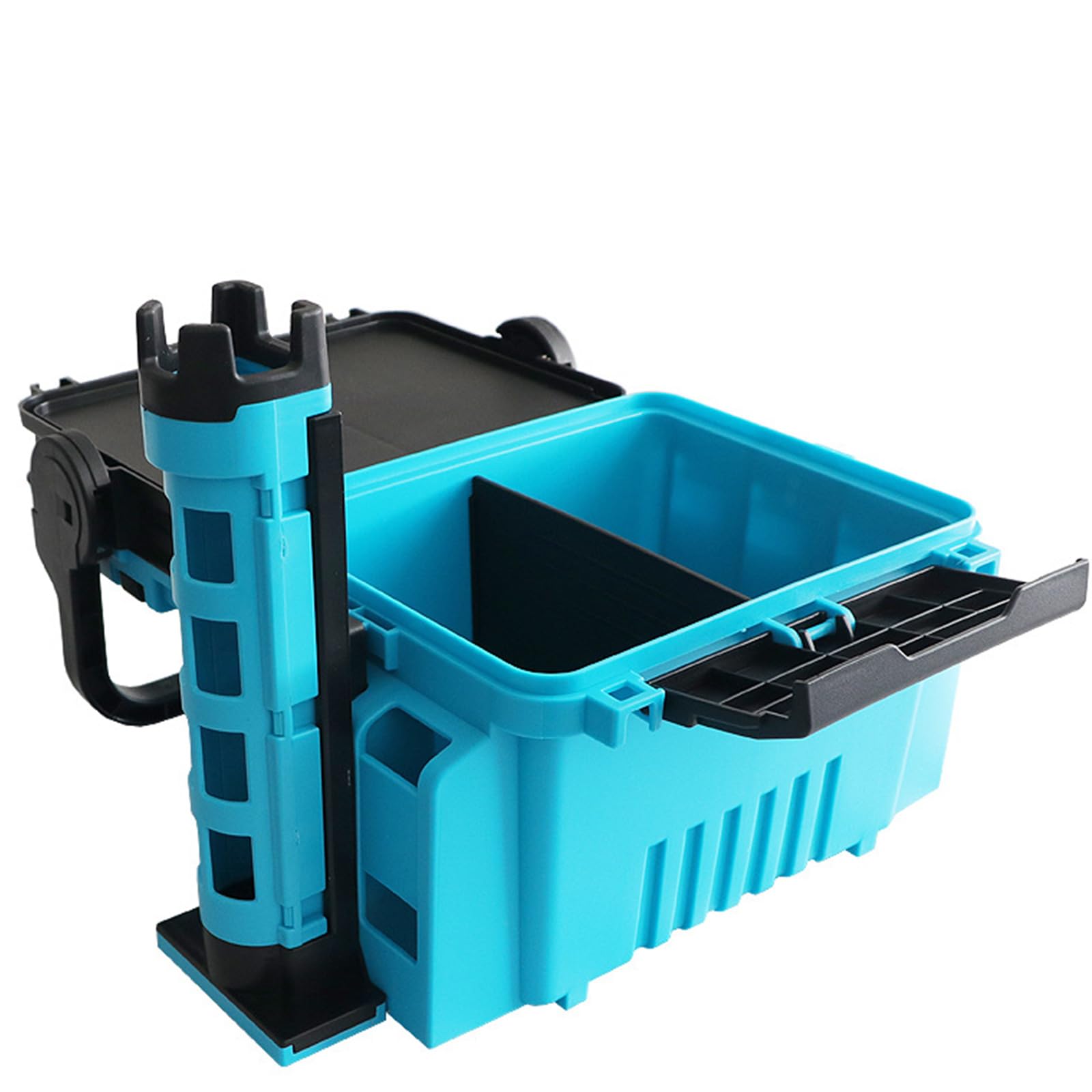 Multilayer Tackle Protective Box Wasserdichtes Druckdichtes Fischereizubehör Lagerbehälter Lagerhülle wasserdichte Gerätekasten