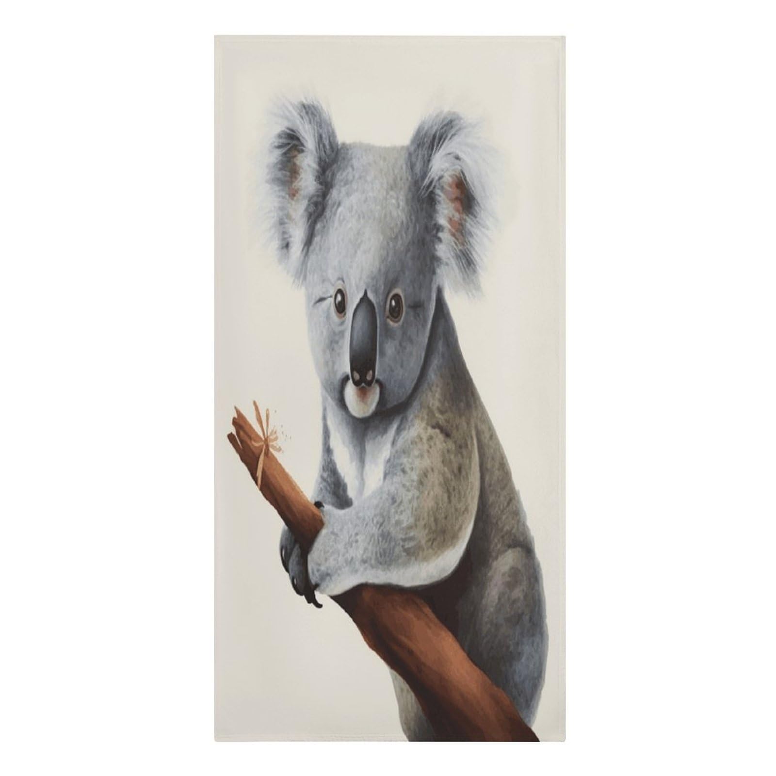 VstaDank Koala and Butterfly Beach Towels 30"x61" Microfiber Super Absorbent Large Bath Towels Cozy Soft Swim Travel Towel Quick Dry Thin Pool Towel Beach Accessories for Outdoor Adult