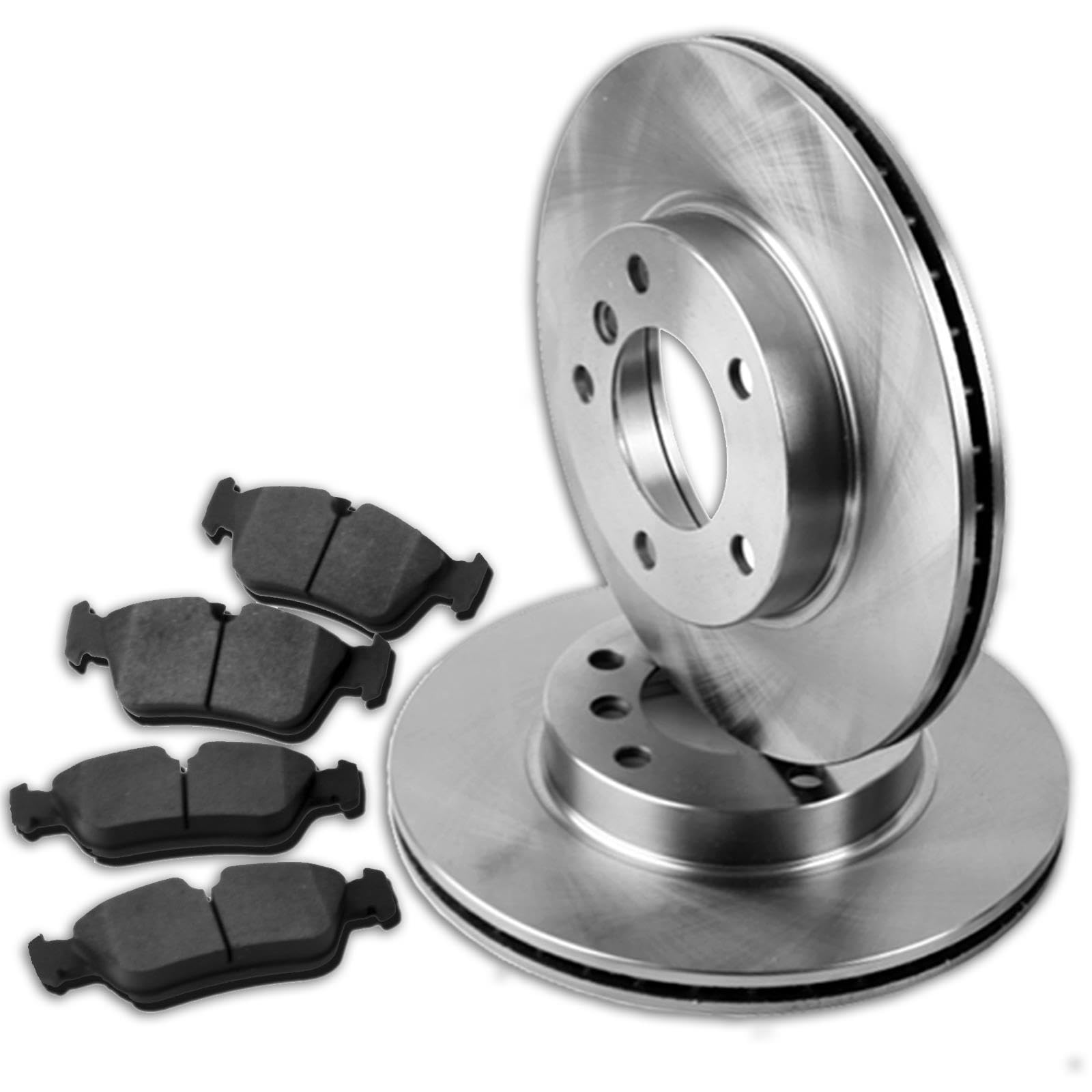 Bremsscheiben 312mm + Beläge vorne | 2047115 + 224770 für Golf 5 6 Passat 3C Scirocco CC