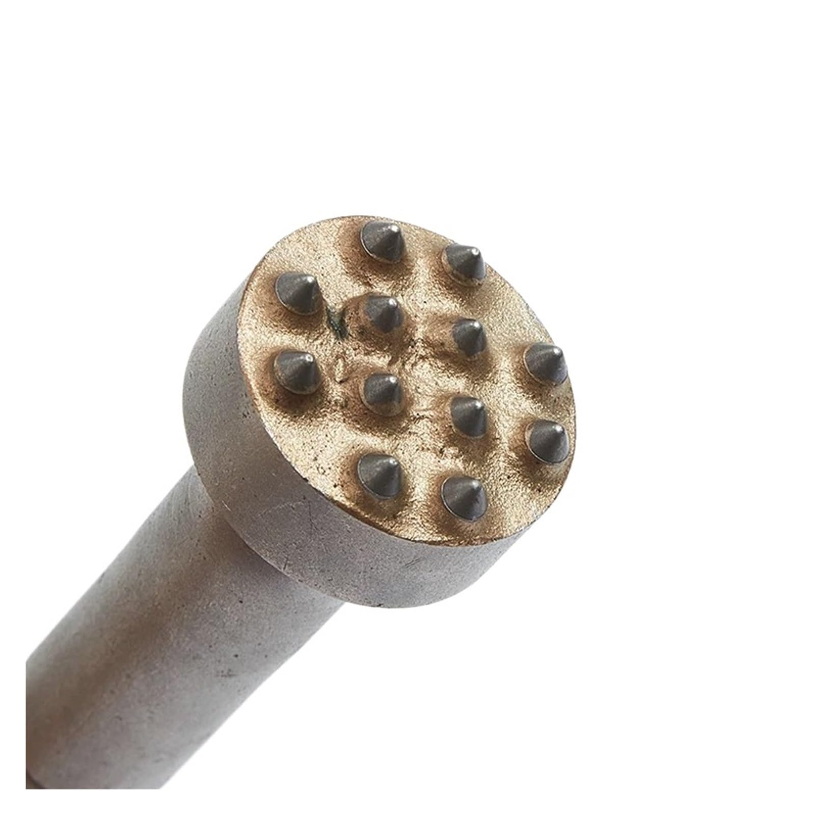 Scalpello for Martello Elettrico in carburo con Attacco SDS/Plus da 12/16 Denti for scanalare la Superficie di muri in Cemento, Solette e viadotti.(Rectangle-16teeth)