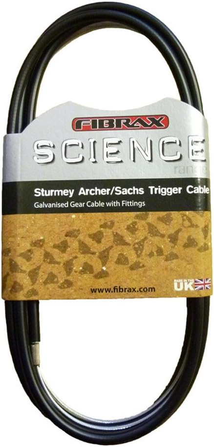 Sturmey Archer Cycle Gear Trigger Cable and Housing Black